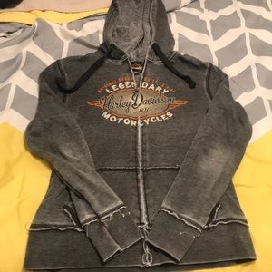 Harley-Davidson zip up hoodie